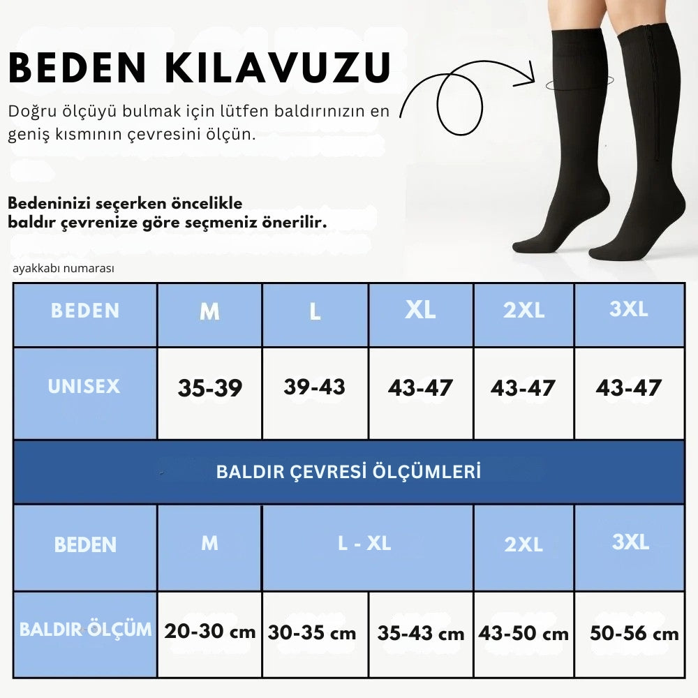 SavingFit™   Varis / Ödem / Kompresyon Çorapları